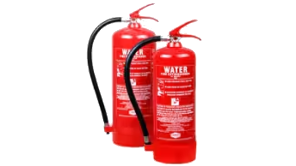 water and water additive fire extinguishers