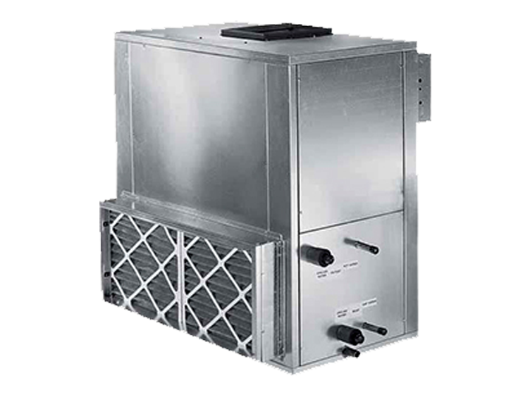 A Blower Coil Unit on a white background